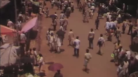 Still from Market street from above