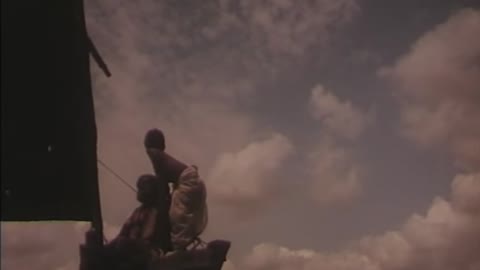 Still from Boatmen under a sail